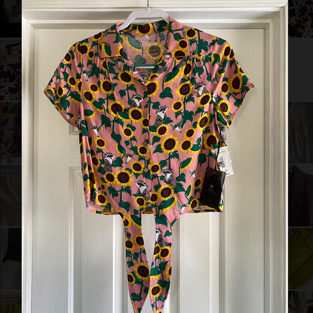 COPY - Disney Pocahontas button up shirt